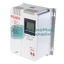 Стабилизаторы напряжения Ресанта АСН-5 000 Н/1-Ц 63/6/16 Стабилизатор Lux 220В±8%, Габариты 260х155х310, Вес 8кг