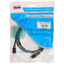 Кабель аудио-видео Buro HDMI (m)/Micro HDMI (m) 1.8м. черный