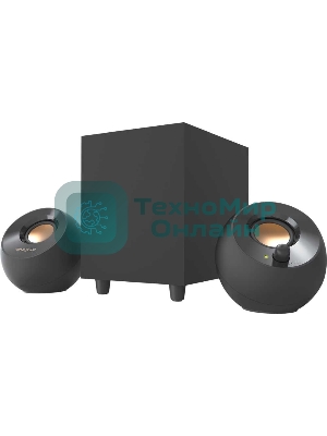 Акустическая система Creative PEBBLE PLUS 2.1 черный 8Вт