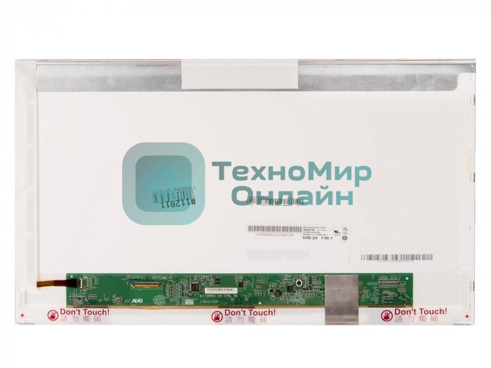 Матрица 17.3 Glare B173RW01 V.3, WXGA++ HD+ 1600x900, 40P, cветодиодная (LED), AU Optronics