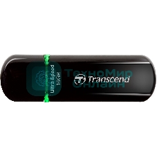 Флешка USB Transcend Jetflash 600 (TS16GJF600), 16Gb, USB 2.0, R/W 30/15, черный/зеленый