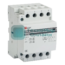 Контактор модульный EKF km-3-16-40 КМ 16А 4NO (3 мод.) PROxima