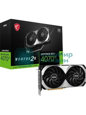 Видеокарта PCIE16 RTX4070TI 12GB 4070 TI VENTUS 2X 12G OC MSI