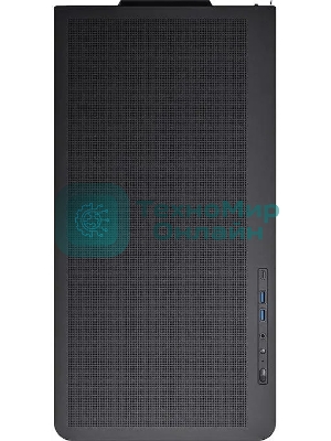 Корпус без блока питания Корпус JONSBO D300 Black MATX без БП, боковая панель из закаленного стекла, mini-ITX, micro-ATX, черный