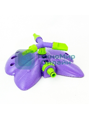 Разбрызгиватель вращающийся Palisad Бабочка, 3 лопасти, с регулировкой