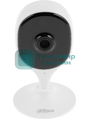 Компактная IP-видеокамера Dahua DH-IPC-C5AP-0280B с Wi-Fi 2.4ГГц 5Мп, 1/3.2” CMOS, объектив 2.8мм, обнаружение людей, ИК 10м, микрофон, динамик