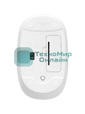 Мышь беспроводная Logitech M196 белый, 1000 dpi, Bluetooth, кнопки - 3