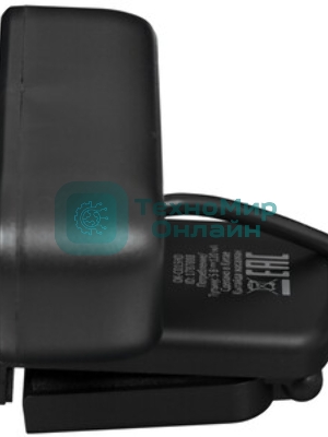 Веб-камера OKLICK OK-C015HD 1280x720, 30 кадр/с, USB Type-A, микрофон, ручная фокусировка, универсальное крепление
