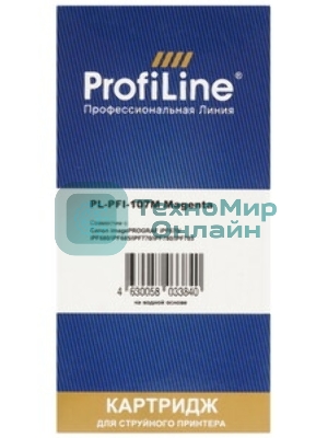 Картридж струйный ProfiLine PL-PFI-107M для принтеров Canon IPF670/IPF680/IPF685/IPF770/IPF780/IPF785 с чернилами Magenta