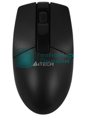 Мышь беспроводная A4Tech G3-330NS черный, 1200 dpi, радиоканал, USB, кнопки - 3