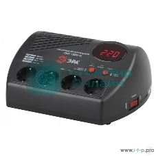 Стабилизатор напряжения ЭРА СНК-1000-Ц,черный б0031072