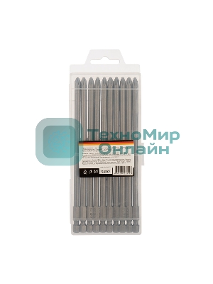 Бита Kranz PH2х150 мм для шуруповерта (упак. 10 шт.)