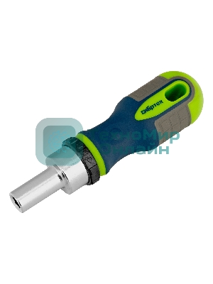 Отвертки Сибртех реверсивные с набором бит и торцевыми головками, 41 шт