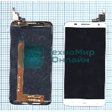 Дисплей для Alcatel Idol 2S 6050Y белый