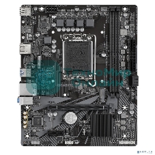 Материнская плата Gigabyte H610M K V2, LGA1700, Intel H610, 2xDDR5, 2xSATA, 1xM.2, 1xPCIe 4.0 x16, 1xPCIe 3.0 x1, 1xDP, 1xHDMI, 1x1Gb LAN, 2xUSB-A 5Gbps, 4xUSB-A 2.0, 3x3.5 мм, 7.1, mATX