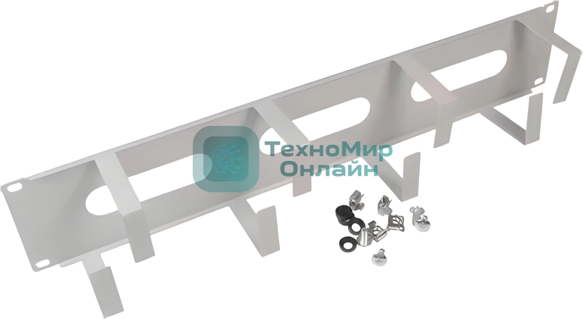 Кабельный органайзер Sysmatrix (SA 0220.7000) ш.483мм в.88мм RAL 7035