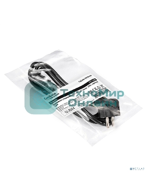 Кабель питания ExeGate Special PC-1,8S (Евровилка угловая Schuko->C13, 3*1.0мм2, CCA, черный, 1.8 м)