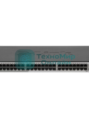 Коммутатор D-Link DGS-1510-52XMP/A2A, 48×1 Гбит/с + 4×10 Гбит/с SFP+, управляемый