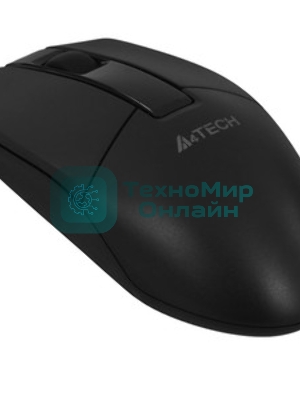 Мышь беспроводная A4Tech G3-330NS черный, 1200 dpi, радиоканал, USB, кнопки - 3
