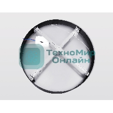 Потолочный светодиодный светильник Ambrella light FV5541 BK черный LED 130W 3000K D800*58 (Без ПДУ)