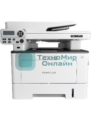 МФУ лазерное Pantum BM5100ADW, A4, ч/б, печ. до 40 стр/мин., скан. до 24 стр/мин., 1200x1200dpi, USB, RJ-45, Wi-Fi, проектная модель