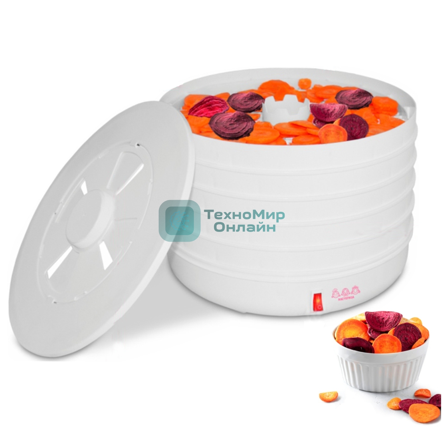 Сушилка для овощей и фруктов Мастерица EFD-0501M