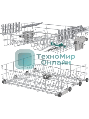 Посудомоечная машина Gorenje GS642E90X, серебристая, 59.9 см, 13 компл., 47 дБ, класс A++