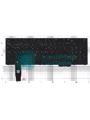 Клавиатура для ноутбука Lenovo Thinkpad P16s T16 gen1 черная