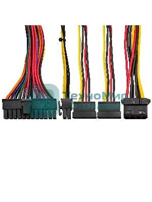 Корпус ExeGate BAA-503U2-AAA400, Mini-Tower, чёрный, 1 x 80/90 мм, БП 400 Вт