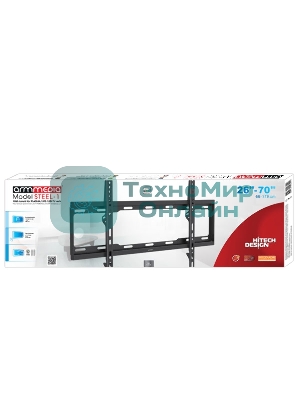 Кронштейн Arm media STEEL-1 new черный, настенный, 32