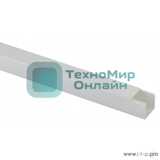 Кабель-канал ЭРА KK-W-60-40 60x40 белый, длина 2 м
