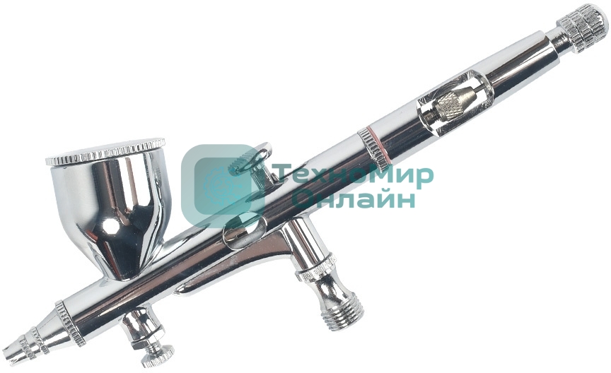 Аэрограф пневматический AB 400, сопло 0,2 мм, 9 л/мин, бачок 9 мл