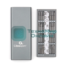 Отвертка с набором бит Cablexpert TK-SD-08R (49 предметов)