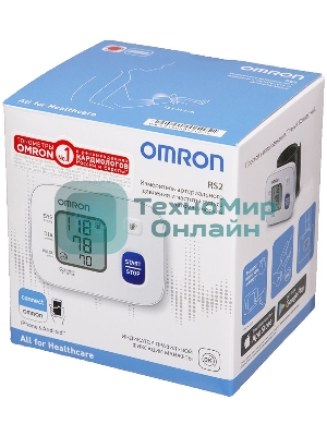 Тонометр автоматический OMRON RS2 (HEM-6121-RU)