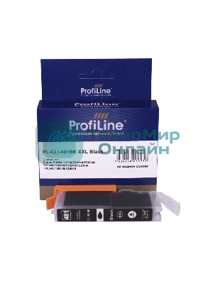 Картридж струйный ProfiLine PL-CLI-481BK XXL для принтеров Canon PIXMA TS6140/TS6240/TR7540/TS8140/TS8240/TR8540/TS9140 с чернилами Black