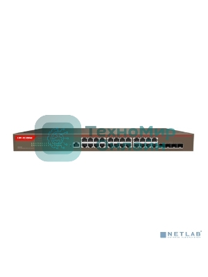 Коммутатор управляемый в стойку, 24*1Gbit RJ45, 4*SFP 10Gbit, console port IP-COM G5328X