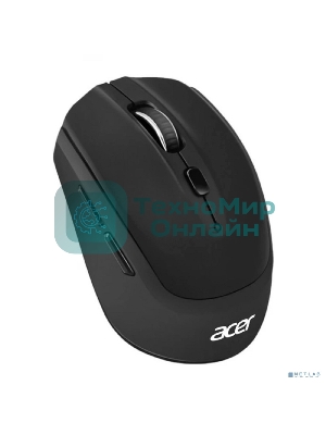 Мышь беспроводная Acer OMR050 черный, 1600 dpi, радиоканал, Bluetooth, USB, кнопки - 6