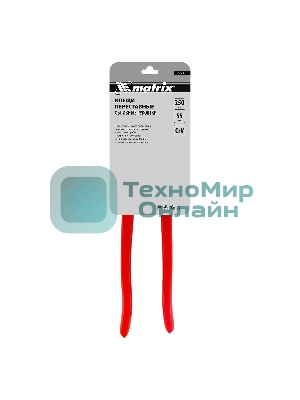 Переставные клещи Matrix 250 мм, хром-ванадий, обливные рукоятки