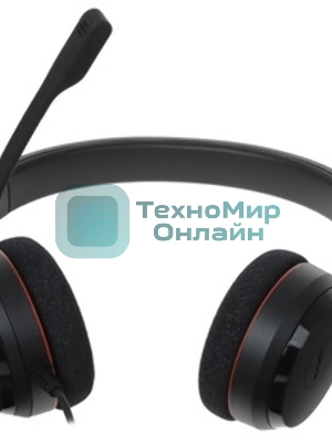 Гарнитура Jabra Evolve 20 MS Stereo USB чёрный, проводная