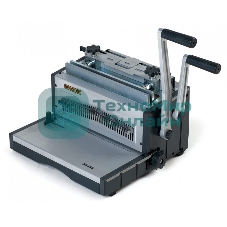 Переплетчик Office Kit B3430 A4/перф.30л.сшив./макс.120л./метал.пруж. (5.5-14.3мм) шаг 3:1, 34 отверстия, 300мм