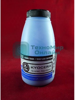 Тонер для Kyocera TK-5230C, P5021/M5521 Cyan (фл. 35г) 2.2K B&W Premium фас. Россия