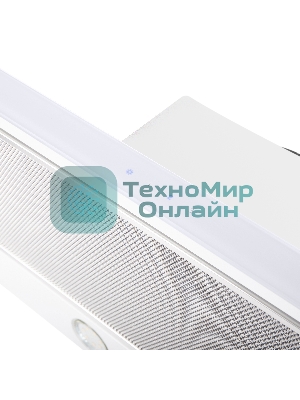 Вытяжка встраиваемая Maunfeld Ouse Touch Glass 60 белый, 60 см, 750 куб. м/ч, 48 дБ