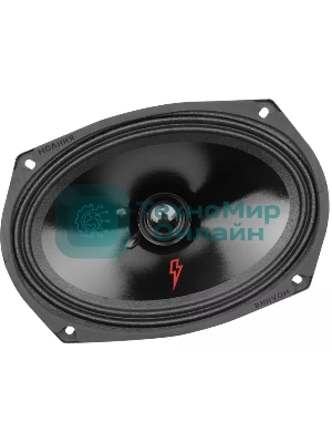 Колонки автомобильные Ural Молния АС-МЛ69 (без решетки) 200Вт 94дБ 4Ом 15x23см (6x9дюйм) (ком.:2кол.) широкополосные однополосные