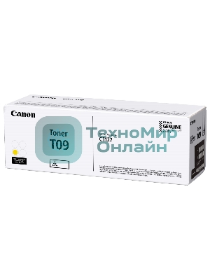 Тонер Canon T09 YL 3017C006 желтый туба для копира i-SENSYS X C1127iF, C1127i, C1127P