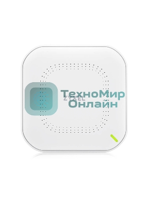 Точка доступа Zyxel NebulaFlex NWA50AX PRO, WiFi 6, 802.11a/b/g/n/ac/ax (2,4 и 5 ГГц), MU-MIMO, антенны 3x3, до 575+2400 Мбит/с, 1xLAN 2.5GE, PoE, без поддержки Captive portal и WPA-Enterprise, защита от 4G/5G, БП в комплекте