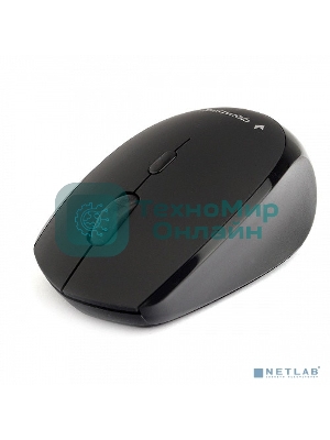 Мышь беспроводная Gembird MUSW-354 черный, 1600 dpi, радиоканал, USB, кнопки - 4