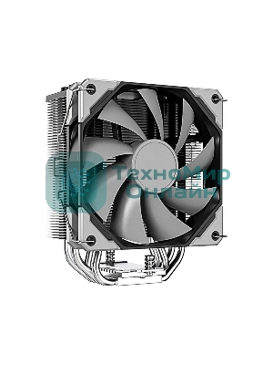 Кулер Cooler ID-Cooling SE-214-XT BASIC черный/серебристый 120мм алюминий+медь 1800rpm 27db 4-pin 180W 150мм