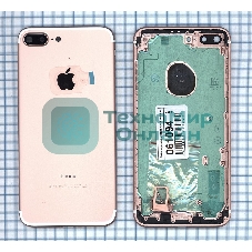 Задняя крышка для iPhone 7 Plus (5.5) розовый