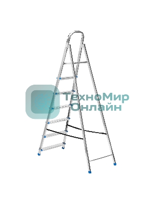Стремянка Сибртех 7 ступеней, стальная, оцинкованная