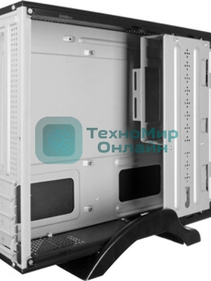 Компьютерный корпус ExeGate EX268690RUS Компьютерный корпус MiniITX ExeGate MI-207 Black, miniITX/mATX, (M400, 80мм), 2хUSB, Audio